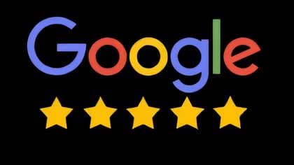 5-star Google reviews