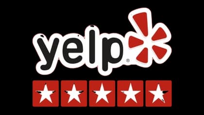 5-star Yelp rating