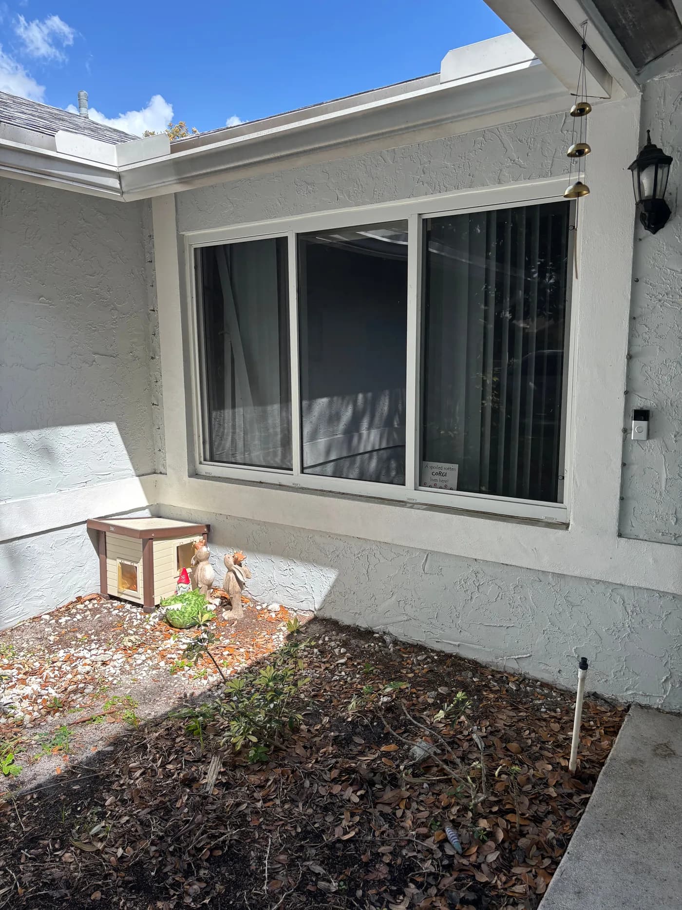 Casement impact window project in South Florida