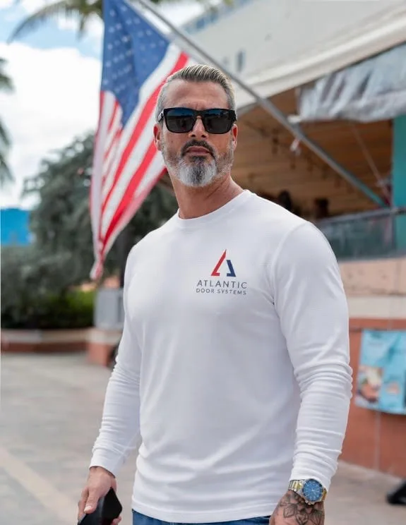 Matthew Keren, owner of Atlantic Door Systems