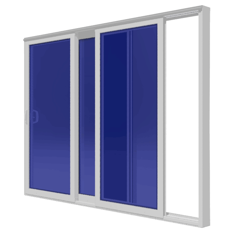 MG-1100 Multitrack sliding glass door
